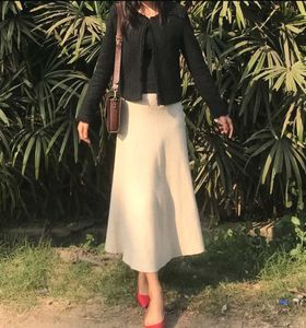 Elegant Black Boucle Jacket