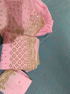 Mirror Work Unstiches Suit