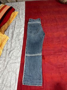 denim straight fit jeans