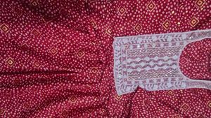 beautiful maroon kurti
