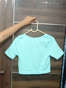Crop Slim Fit Top