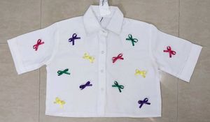 🎀Korean Bow Summer Shirt😍