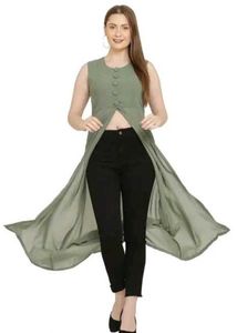 Stylish Sleeveless kurti