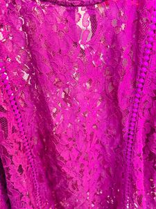 Beautiful Purple Net Top