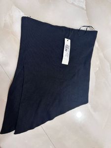Ribbed Asymmetrical Top