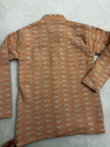 Patterned Knit Cardigan