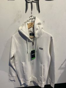 BOSS Zip-Up Hoodie - Stylish & Comfy