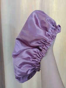 Lavender Silk Hair Bonnet