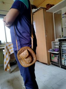 Brand New Bamboo Sling Bag