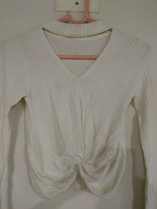 White Twist Front Top🤍