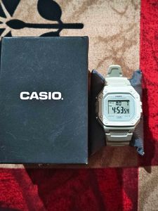 Casio W218 Rare Cream Colour