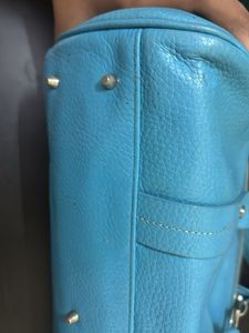 Christian Dior Blue Detective Handbag