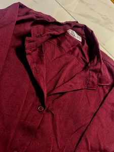 Maroon Shirt