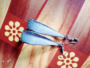 Stylish Silver Drop Earrings