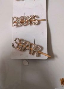 Rhinestone Hair Clip Set