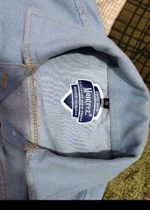 Denim Jacket Bust 28/30 Size S New No Coin