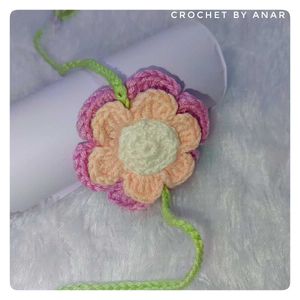 Crochet Handmade Rakhi For Gift