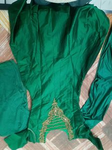 Elegant Green Kurta Set