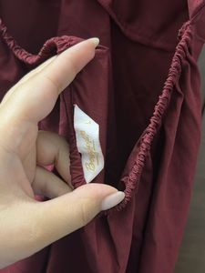Maroon Mini Dress