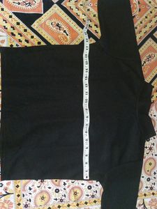 Black Turtle Neck Top