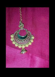 Ethnic Gold Tone Maang Tikka