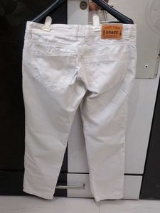 White regular fit Jeans