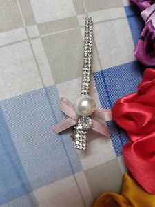 Beautiful New 3pc Scrunchies &amp; 1pc Hairpin
