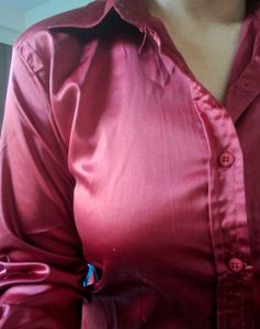 Wine Red Classic Shirt ❤️🌟🔥