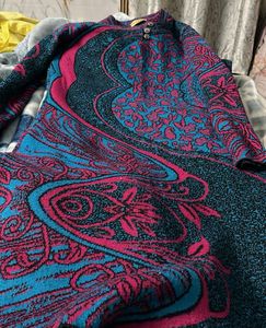 Patterned wollen suit for winter