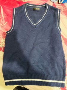Navy Blue Sweater Vest