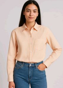 Green Striped Shirt