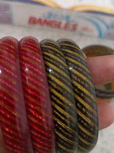 Colorful unbreakable Bangle Set