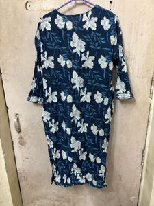 Floral Print Kurta