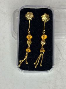 Gold-Tone Dangle Earrings