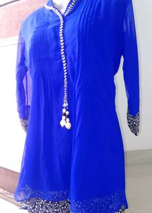 Elegant Blue Kurta