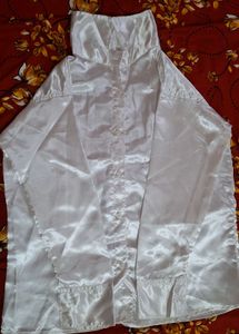 satin shirt