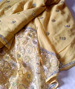 Yellow Saree