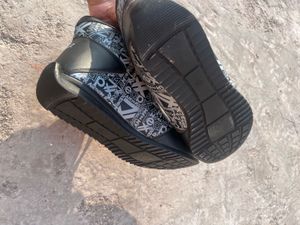 Black High Top Sneakers Liberty Men Ducani-3