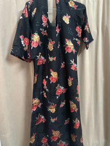 Floral Print Kurta