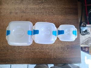 3 Pcs Container Large- Medium- Small💯New Boxes