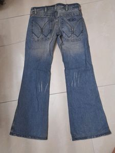 Wrangler Blue Bootcut Denim