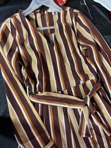 Coverstory Striped jumpsuit