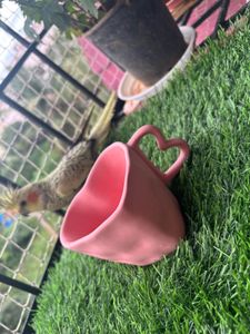 Pink Heart Mug