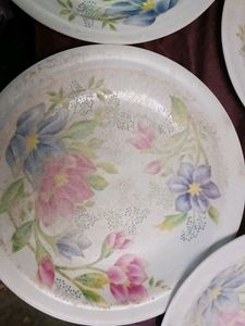 Four Melamine Plate