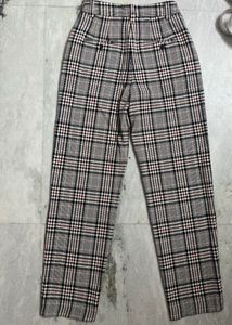 Marks and spencer plaid vintage trousers
