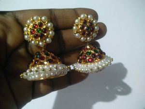 Gold Plated Big Jhumka