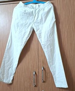Men White Pant