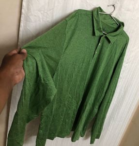 Green Long Sleeve T Shirt