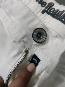 Roadster White Wife Leg Jeans