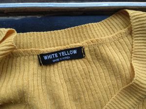 Ribbed Mustard Yellow Sweater